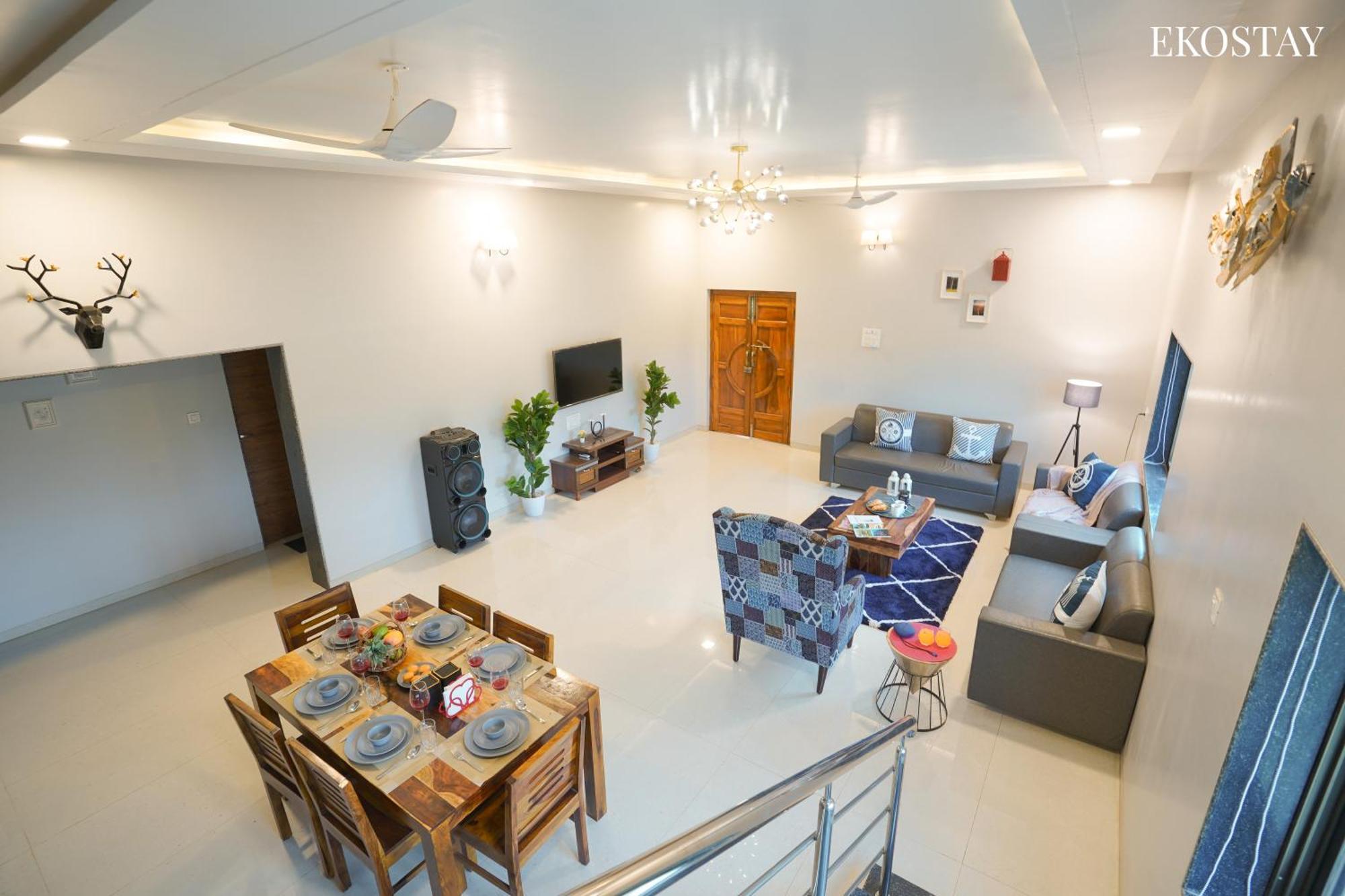 Ekostay Gold Palm Estate I Cricket Turf I Rain Dance I 2 Acre Property Karjat Kültér fotó