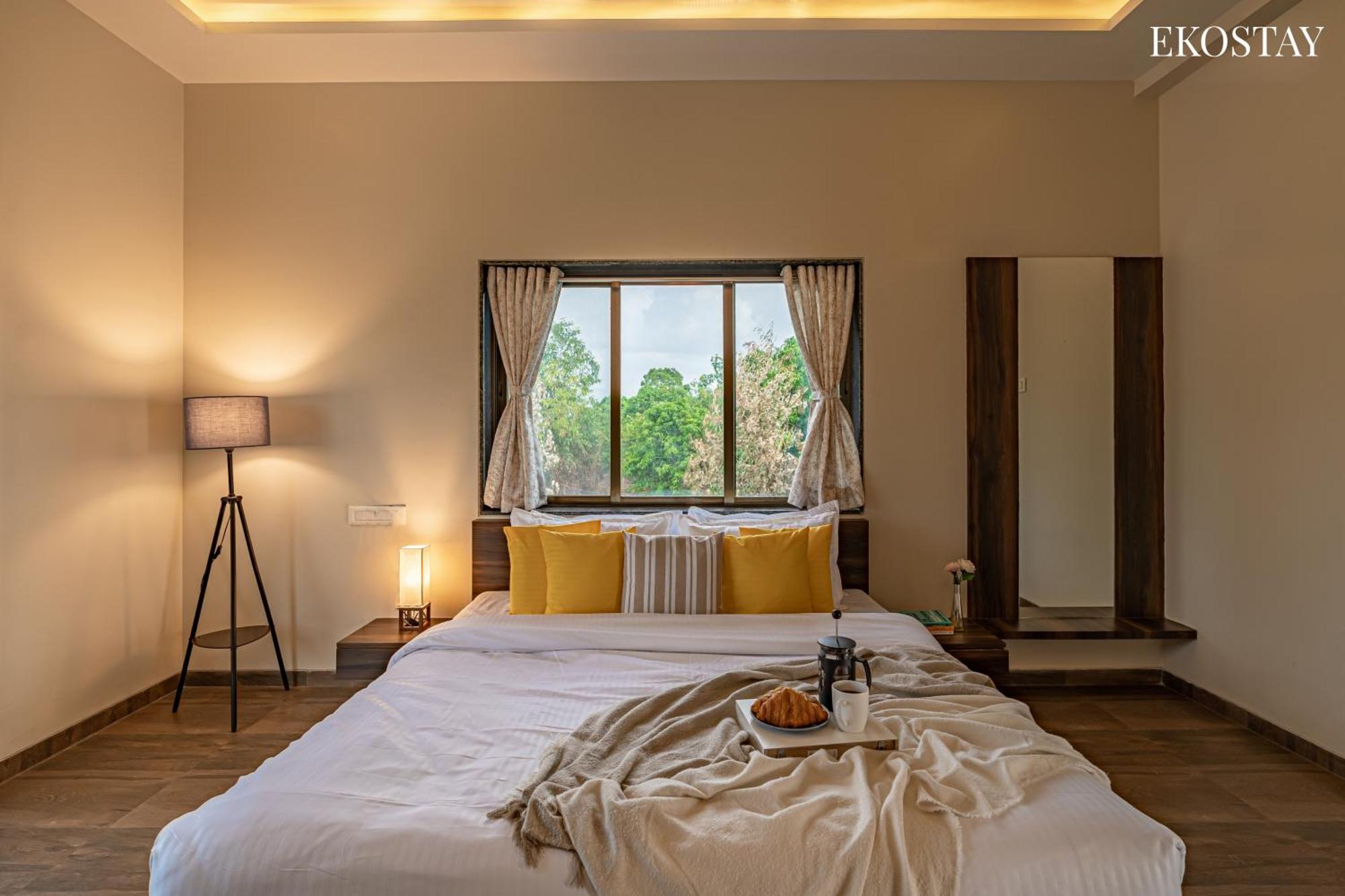 Ekostay Gold Palm Estate I Cricket Turf I Rain Dance I 2 Acre Property Karjat Kültér fotó