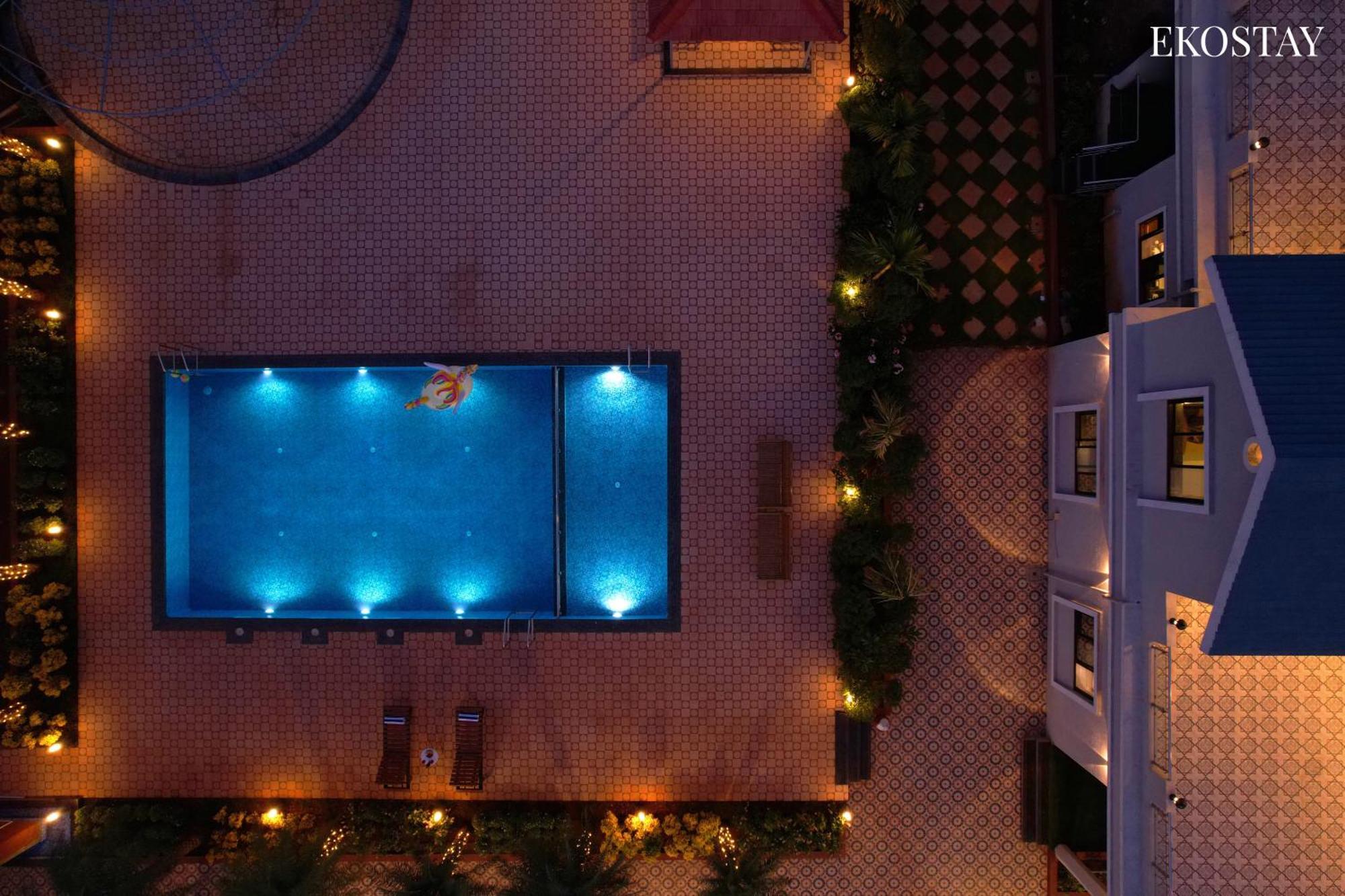Ekostay Gold Palm Estate I Cricket Turf I Rain Dance I 2 Acre Property Karjat Kültér fotó